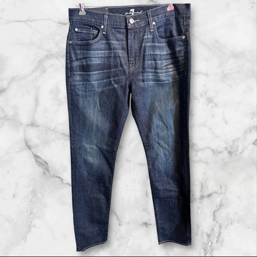 7 For All Mankind Adrien Jeans - Men's Size 33 – Slim Taper New 34x33